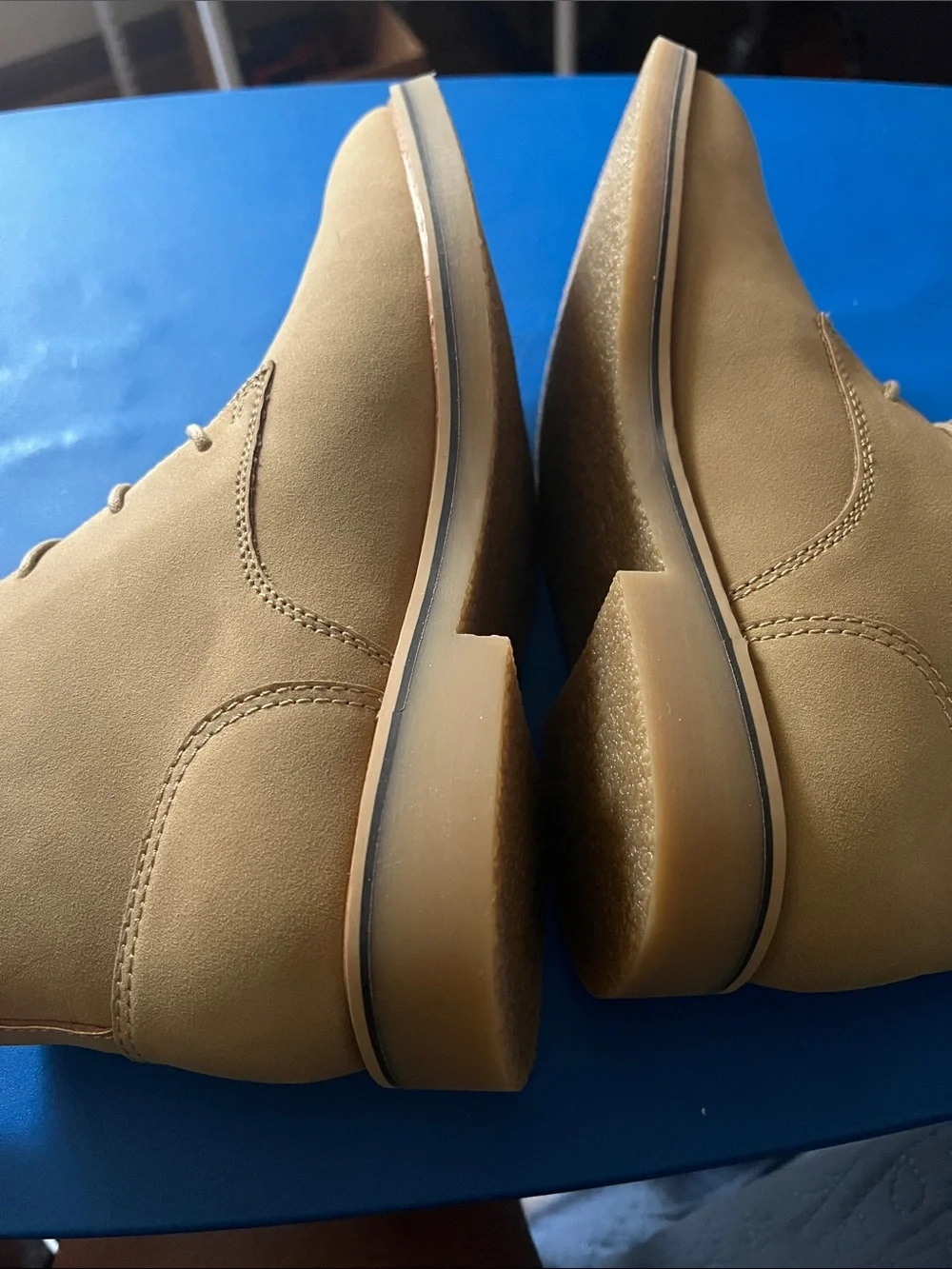 Club Room Taupe Chukka Boots - Lace-Up Casual